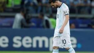 Messi criticó duramente a la Conmebol y podría recibir una fuerte de sanción de dos años.