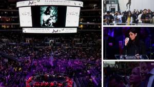 Familia, amigos, aficionados de la NBA dieron el último adiós Kobe Bryant y su hija en un funeral realizado en el Staples Center. JLO lloró con el discurso de Vanessa, la esposa del basquetbolista.