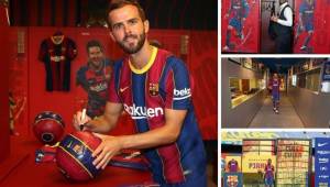 Te presentamos las mejores imágenes de la presentación oficial de Miralem Pjanic como nuevo jugador del FC Barcelona.