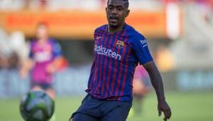 El brasileño Malcom se lesionó y estará de baja en el Barcelona.