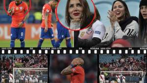 Te dejamos las imágenes que seguramente no viste en TV de la dura eliminación de la selección chilena en la Copa América 2019. La novia de Vidal levantó suspiros desde las gradas.