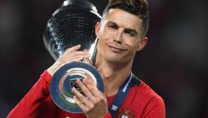 Cristiano Ronaldo levantó su segundo título con la selección de Portugal.