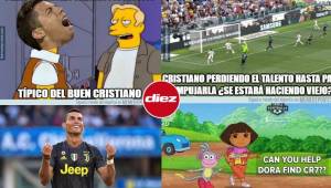 ¡Para reír! El delantero portugués Cristiano Ronaldo se volvió a ir en blanco con la Juventus y los memes no lo perdonaron.