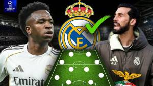 Real Madrid recibe este miércoles al Benfica en la vuelta de playoffs de la Champions League. Este es el 11 titular que perfila el técnico Álvaro Arbeloa para quedarse con la eliminatoria y clasificar a octavos de final.