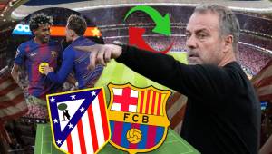 El Barcelona visita al Atlético este martes para disputar el boleto a las semifinales de la Champions League y esta sería la alineación que maneja Hansi Flick para buscar la remontada y la clasificación.