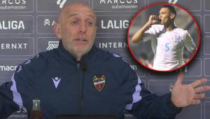 La pregunta sobre Kervin Arriaga que fastidió al técnico del Levante: Si a LaLiga le parece bien, pues a mí también
