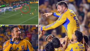 Con 40 años y sigue haciendo esto: Gignac ingresa en el tramo final y firma un golazo para el triunfo de Tigres ante Rayados