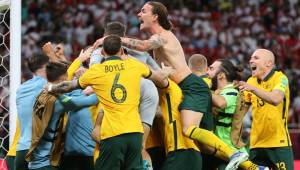 Locura total en Australia tras vencer a Perú y meterse al Mundial de Qatar 2022. FOTO: AFP