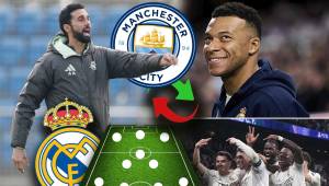 Real Madrid visita este martes el Etihad para jugar la vuelta de los octavos de la Champions League ante el Manchester City. Arbeloa recupera algunas piezas y este sería el posible 11 titular para silenciar Inglaterra.