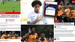 Honduras nuevamente fue goleado en el Mundial Sub-17 de Qatar y esta vez frente a Zambia. La Bicolor se encuentra a las puertas de la eliminación y así reacciona la prensa deportiva.