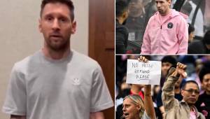 Messi publicó un video explicando la razones por las que no jugó contra Hong Kong en la gira del Inter Miami.