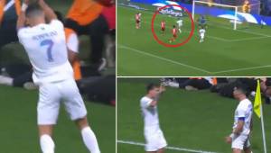 Cristiano Ronaldo abrió el marcador en el primer tiempo y luego brindó una asistencia.