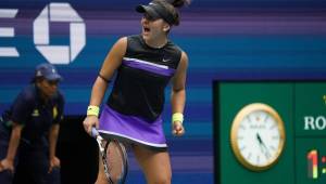 La canadiense de 19 años ganó su primer Gran Slam tras derrotar a Serena Williams.