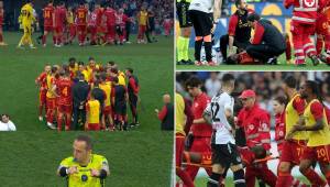 Un jugador del conjunto romano dio el susto durante el partido contra Udinese. El comunicado de la ‘Loba’ tras la dramática situación.