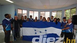 La delegación de Honduras fue juramentada hoy de cara a los Juegos Panamericanos de Lima. FOTOS: Ronal Aceituno