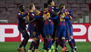 Messi y Griezmann tienen ganando al Barcelona en el Camp Nou ante el Athletic.
