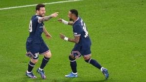 Messi marcó finalmente su primer gol con la camisa del París Saint Germain.