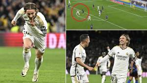 Luka Modric ingresó de cambio y con un derechazo le dio la victoria al Real Madrid en el Bernabéu.
