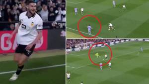 Grosero error: Dani Carvajal se equivoca y Valencia le marcó el segundo tanto al Real Madrid