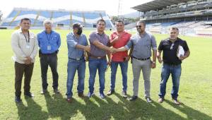 Personal de la gerencia de deportes de San Pedro Sula y Condepor, prácticamente dieron el banderillazo iniciar al proyecto de remodelación del Estadio Morazán de San Pedro Sula.