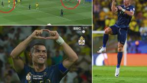 Cristiano Ronaldo marcó un verdadero golazo desde fuera del área en la victoria del Al Nassr.