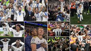 Las imágenes que nos dejó la celebración del Real Madrid tras conseguir la Champions número 15 de su historia. Kroos se despidió de la afición blanca y ‘Carletto’ se puso a bailar.
