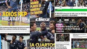 Así reacciona la prensa a la eliminación de Pep Guardiola otra vez contra los blancos. Vinicius selló el boleto del Real Madrid a los cuartos de final de la Champions League-
