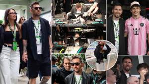 El '10' asistió junto a su familia para ver a su compatriota Franco Colapinto durante la sexta fecha de la temporada 2026 de la F1.