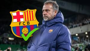 Hansi Flick dio el primer paso por el refuerzo que desea llevar al equipo azulgrana de cara a la próxima temporada.