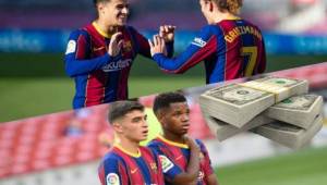 Barcelona quiere desprenderse de Antoine Griezmann y Philippe Coutinho en verano.