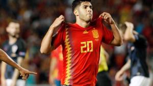 Marco Asensio tiene ganando a España con dos golazos.