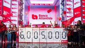 El aporte de Banco Atlántida a la Teletón refleja el respaldo de miles de hondureños dentro y fuera del país.
