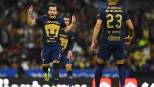 Pumas venció 1-3 al América en el estadio Azteca y avanzó a las semifinales de la Liga MX.