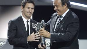 Lionel Messi fue el primero en recibir el premio al mejor de Europa en 2011.