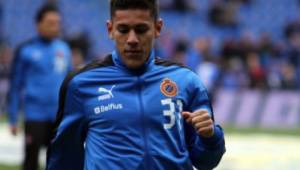 Óscar Duarte no fue incluido en el once titular del Club Brugge este domingo.