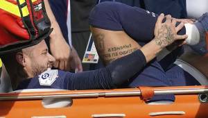 Neymar se lesionó el 20 de febrero en el triunfo del PSG ante Lille en el Parque de los Príncipes.