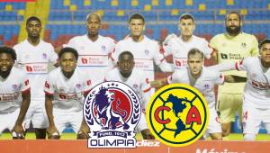 El Olimpia recibe al América de México este martes 3 de febrero a partir de las 8 de la noche en el estadio Nacional Chelato Uclés de la ciudad de Tegucigalpa. Es por la ida de la primera ronda de la Concacaf Champions Cup 2026. Foto cortesía Olimpia y DIEZ.