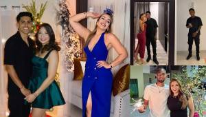 Las fotos de cómo recibieron el año nuevo los futbolistas juntoa sus parejas. Algunos jugadores lo hicieron en soledad...