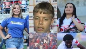 NO SE VIO EN TELEVISIÓN: El chele debutante que sorprendió en Olimpia, las bellas muñeconas en Choluteca y el show de la Ultra Fiel. FOTOS: David Romero.