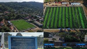 ¡Otra cancha inaugurada! En días recientes Condepor hizo entrega de una hermosa cancha sintética al municipio de Santa Cruz de Yojoa.
