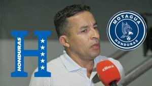 Iván Guerreo presenció el juego entre Olancho FC y Motagua, salió decepcionado por lo mostrado. Foto José Aníbal Vázquez.