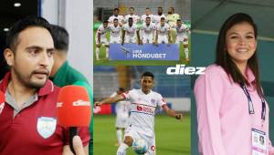 El Olimpia cumplió todo el protocolo ante la ausencia del Victoria en el partido de la jornada 22 del torneo Apertura. Fotos Emilio Flores.