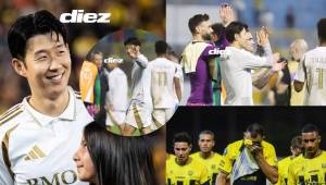 LAFC le propinó una paliza histórica de 6-1 al Real España en el inicio de la Copa de Campeones de la Concacaf en el estadio Morazán. Neptalí Romero y Mauricio Ayala.