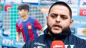 Merling Paz tiene claro que la actual Sub-17 de Honduras será casi en un 100% plena de jugadores que militan en el fútbol nacional. Fotos Mauricio Ayala.