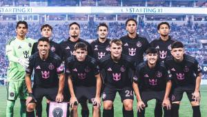 David Ruiz jugó como titular en el último partido del Inter Miami de Messi en la MLS: 68 minutos sumó el mediocampista hondureño.