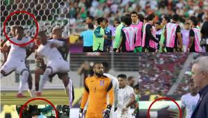 NO SE VIO EN TV: Desplante feo del Vasco Aguirre, tristeza en la Selección de Honduras y el penal que no le pitaron a la Bicolor ante México. FOTOS: MAURICIO AYALA.