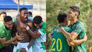 Hondupino y CD Brasilia, por la gloria del torneo Clausura en una serie muy pareja. Fotos cortesía.