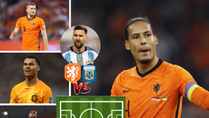 La selección de Países Bajos jugaría con un 5-3-2 ante Argentina en el Estadio Icónico de Lusail. La Naranja Mecánica quiere dar un golpe de autoridad en Qatar.