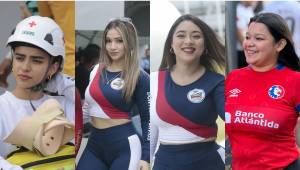 ¡Para enamorarse! Las chicas bellas que cautivaron en los estadios Nacional y Excélsior por la fecha siete del torneo Clausura de la Liga Nacional. FOTOS: Edwin Romero | David Romero | Estalin Irías.
