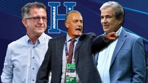 Juan Carlos Osorio, Gustavo Alfaro y Jorge Luis Pinto son tres técnicos que gustan en Honduras.